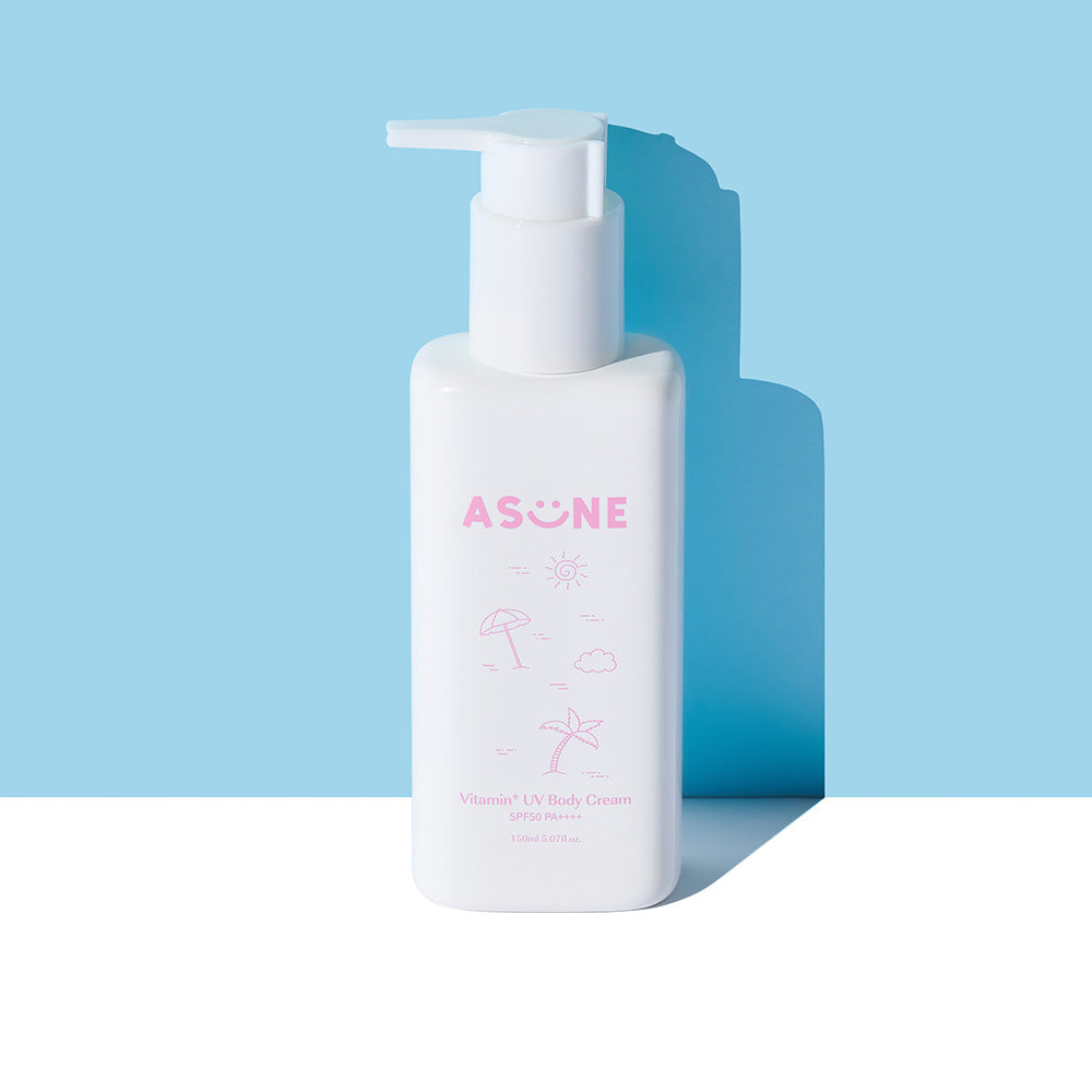 ASUNE Vitamin' UV Set ビーチタオル付き 公式】ASUNE Vitamin UV Body Cream | ビタミンUVボディクリーム | VB