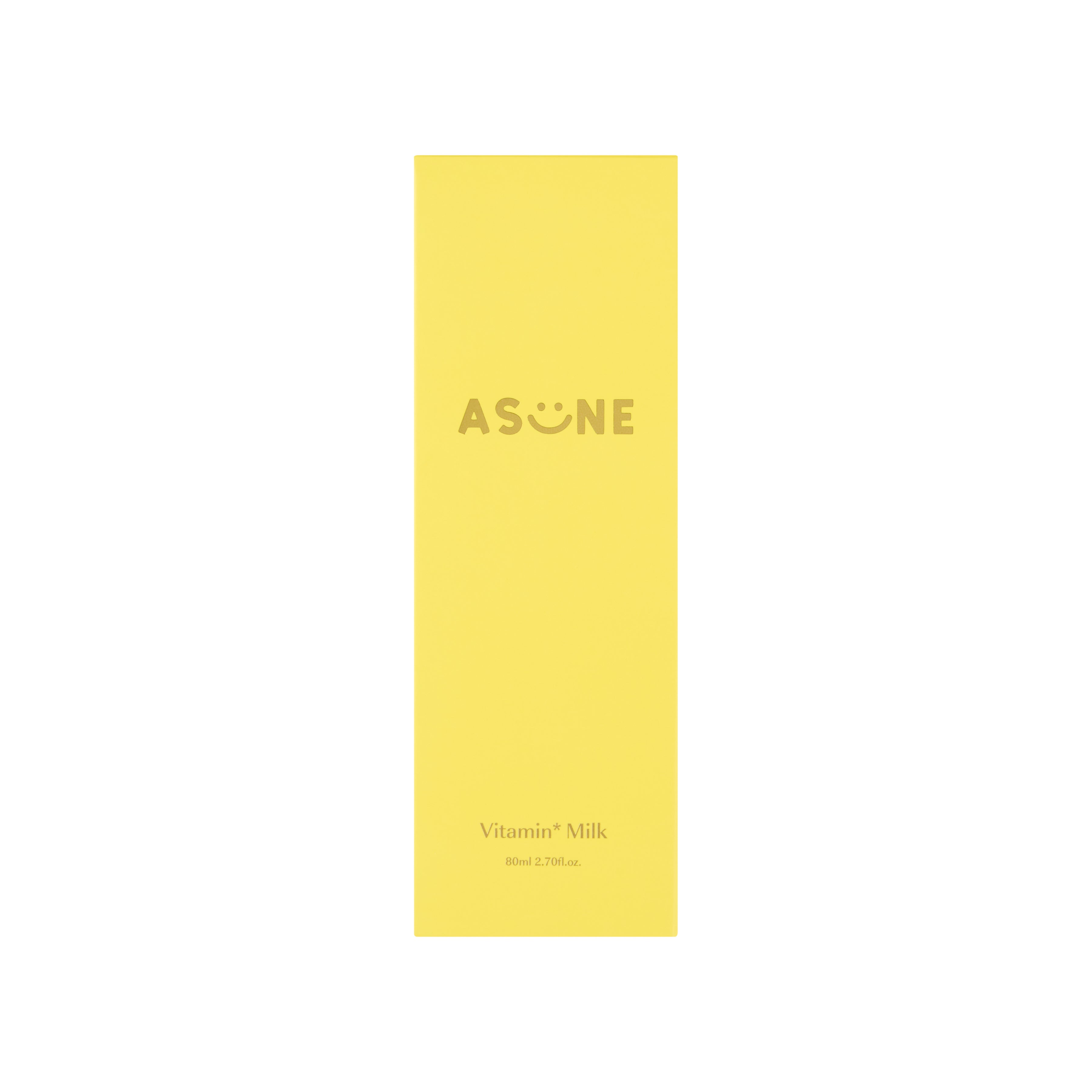 公式】限定大容量！ASUNE Vitamin Milk 80ml | ビタミンミルク | VB
