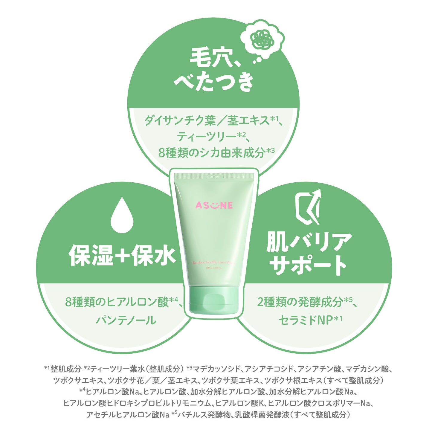 Bamboo Souffle Face Wash